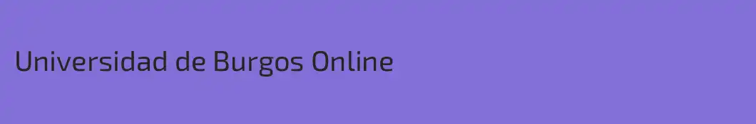 Universidad de Burgos Online